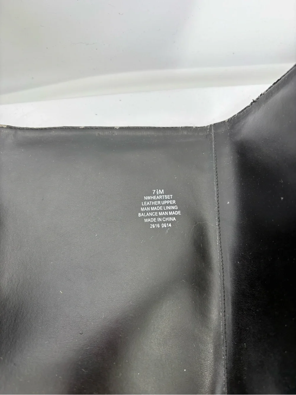 📦 Nine West Heartset leather tall Black Wedge Knee Boots
